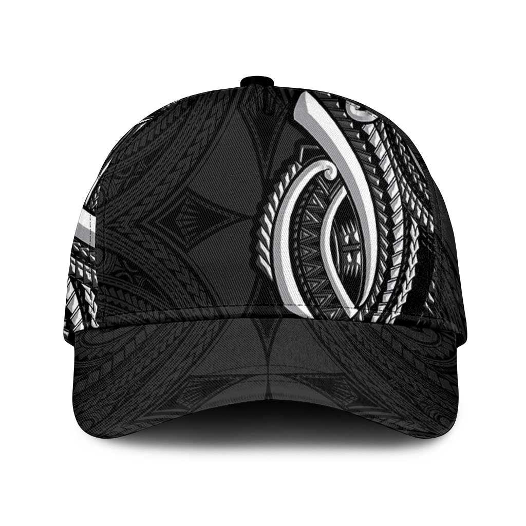 Traditional Art Hawaiian Kakau Tattoos Classic Cap White - Polynesian Pride
