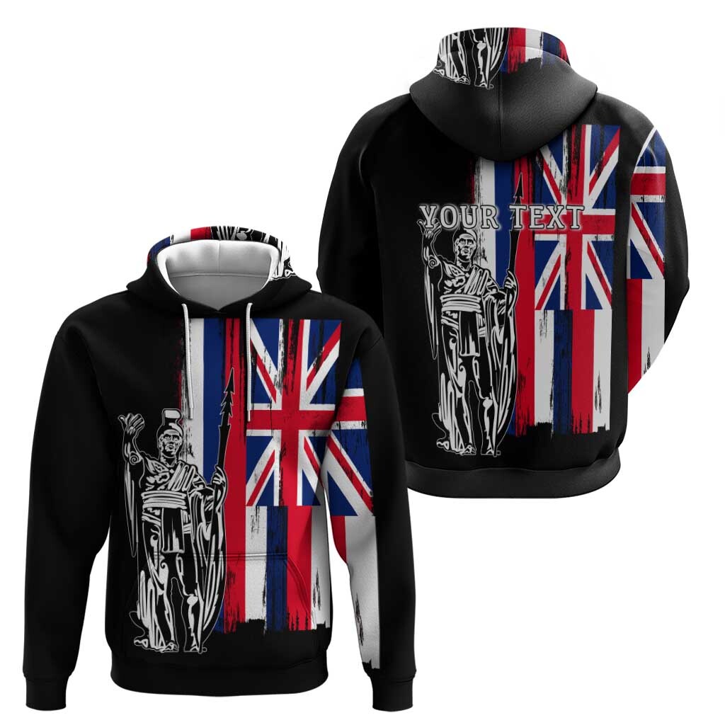 Polynesian Pride Hoodie Custom Hawaiian Hawaii King Flag Hoodie