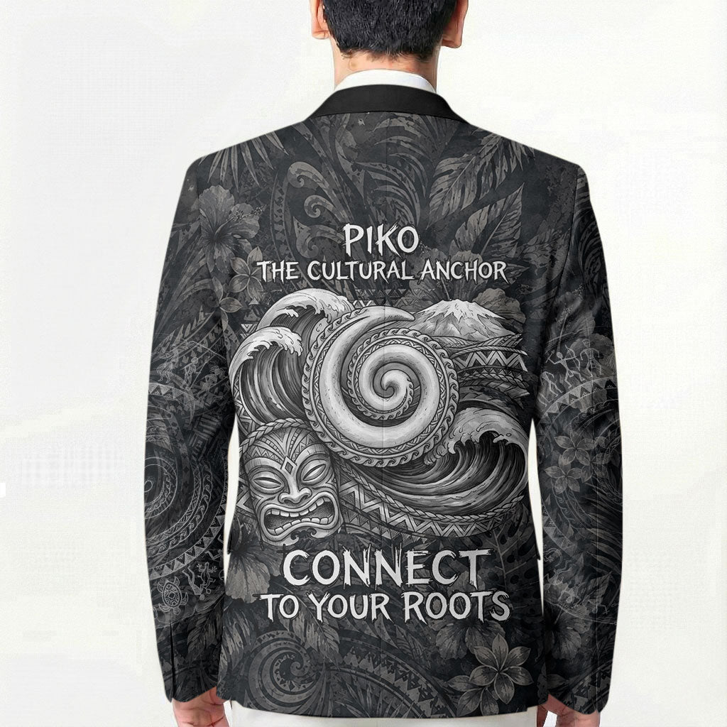 Hawaiian Piko Blazer Cultural Anchor Connect Your Roots Ocean Waves