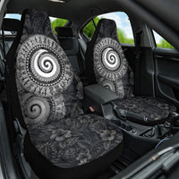 Hawaiian Piko Car Seat Cover Cultural Anchor Connect Your Roots Ocean Waves