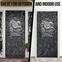 Hawaiian Piko Door Cover Cultural Anchor Connect Your Roots Ocean Waves
