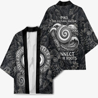 Hawaiian Piko Kimono Cultural Anchor Connect Your Roots Ocean Waves