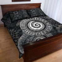 Hawaiian Piko Quilt Bed Set Cultural Anchor Connect Your Roots Ocean Waves