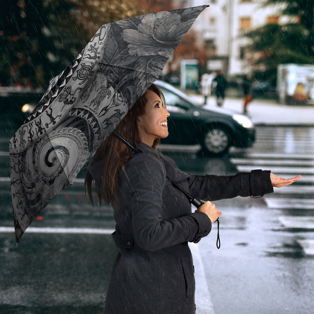 Hawaiian Piko Umbrella Cultural Anchor Connect Your Roots Ocean Waves