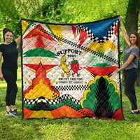 Support Your Fruity Friends Love Wins Gay Pride Quilt LGBTQ Retro 30s Cartoon Checkered