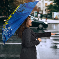 Micronesia Sea Turtle Umbrella Federated States Of Micronesia Tribal Floral Pattern