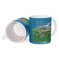 Micronesia Independence Day Ceramic Mug FSM Patriotic Pacific Island Nan Madol Ruins Seabird Tropical TS04 - Polynesian Pride