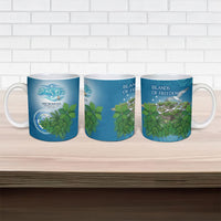 Micronesia Independence Day Ceramic Mug FSM Patriotic Pacific Island Nan Madol Ruins Seabird Tropical TS04 - Polynesian Pride