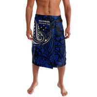 Micronesia Independence Day FSM Lavalava Tribal Tattoo Pattern Flag Seal Heritage TS04 Blue Black - Polynesian Pride