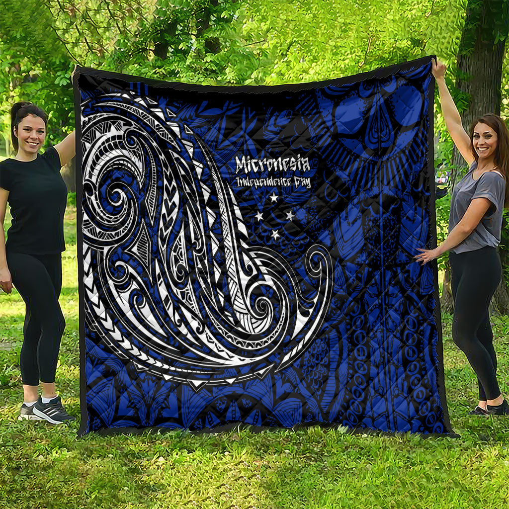 Micronesia Independence Day FSM Quilt Tribal Tattoo Pattern Flag Seal Heritage TS04 - Polynesian Pride