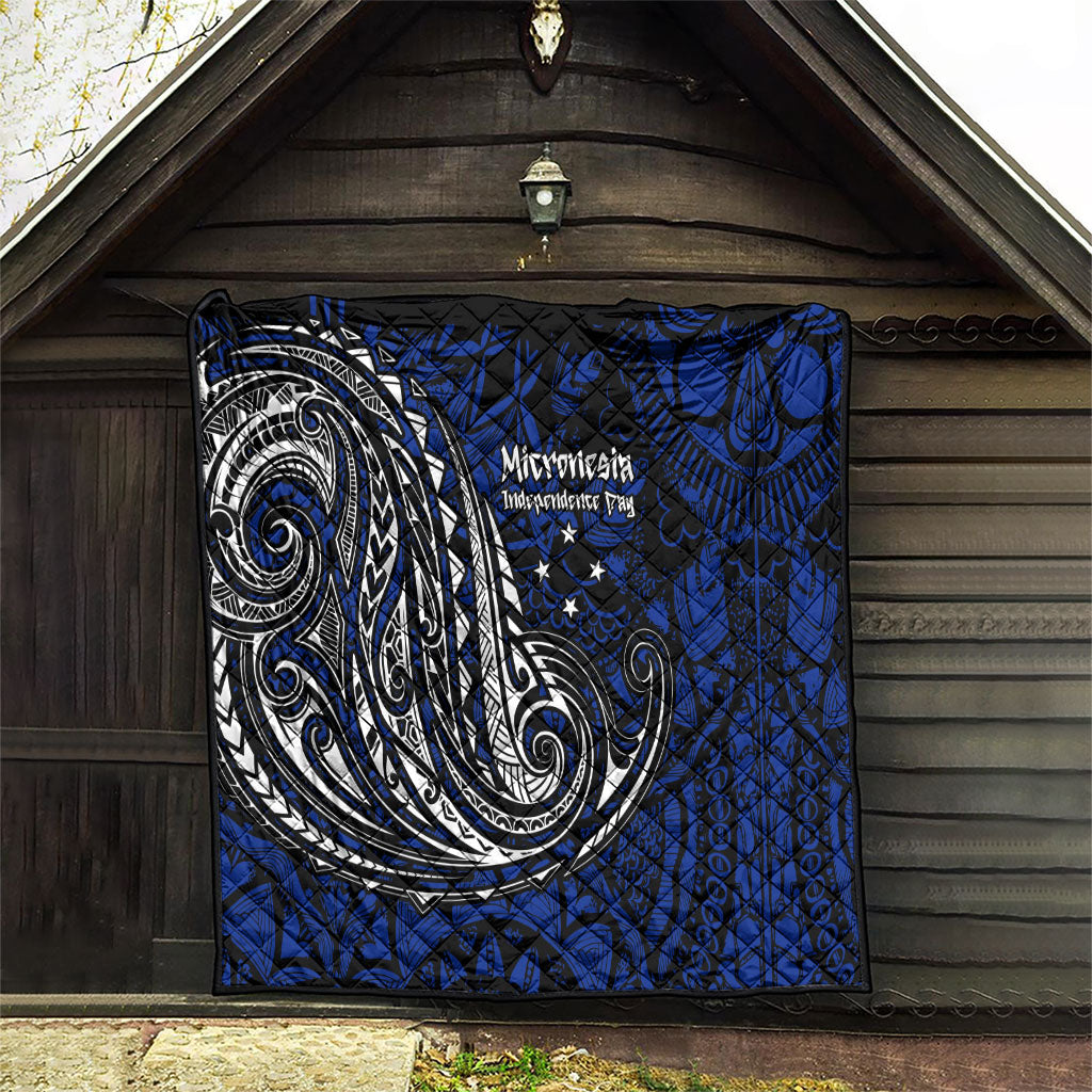 Micronesia Independence Day FSM Quilt Tribal Tattoo Pattern Flag Seal Heritage TS04 - Polynesian Pride
