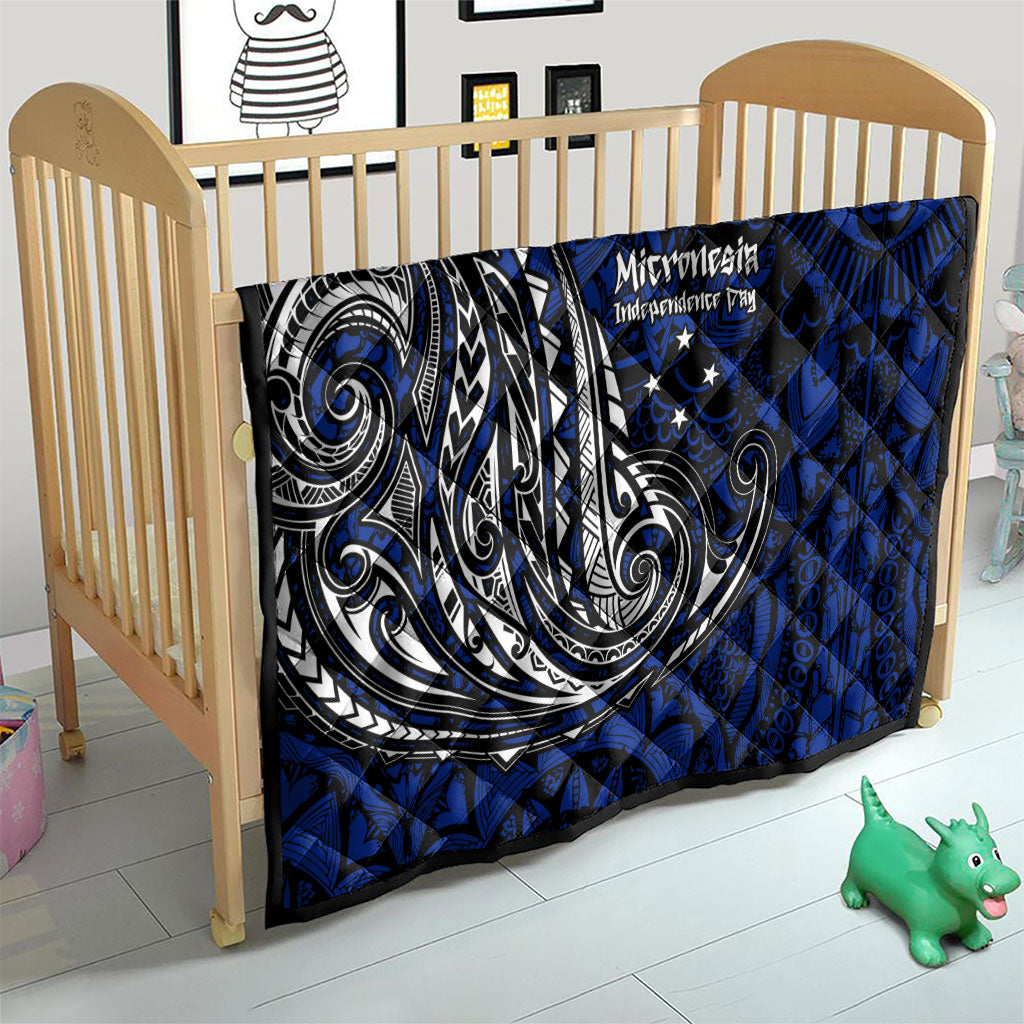 Micronesia Independence Day FSM Quilt Tribal Tattoo Pattern Flag Seal Heritage TS04 - Polynesian Pride