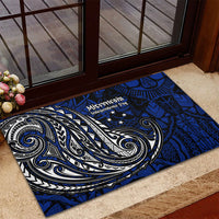 Micronesia Independence Day FSM Rubber Doormat Tribal Tattoo Pattern Flag Seal Heritage TS04 - Polynesian Pride