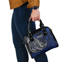 Micronesia Independence Day FSM Shoulder Handbag Tribal Tattoo Pattern Flag Seal Heritage TS04 - Polynesian Pride