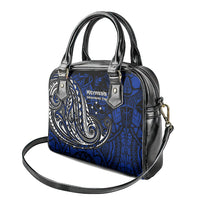 Micronesia Independence Day FSM Shoulder Handbag Tribal Tattoo Pattern Flag Seal Heritage TS04 - Polynesian Pride