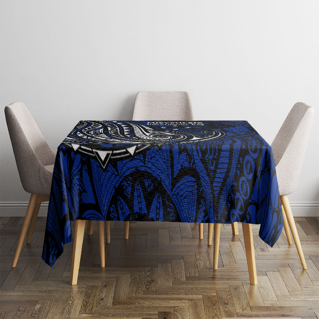 Micronesia Independence Day FSM Tablecloth Tribal Tattoo Pattern Flag Seal Heritage TS04 - Polynesian Pride