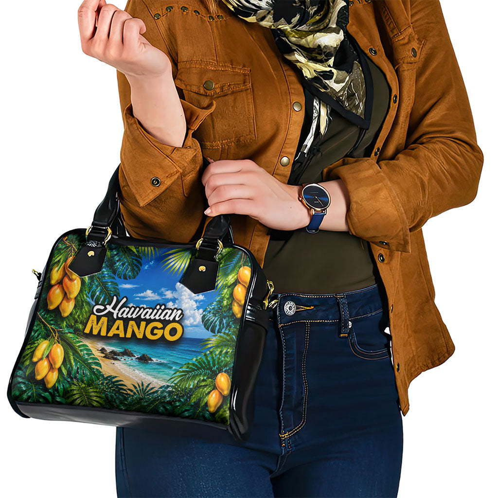 Hawaiian Mango Tropical Beach Shoulder Handbag Scenic Island Nature Exotic Fruit Graphic TS04 - Polynesian Pride