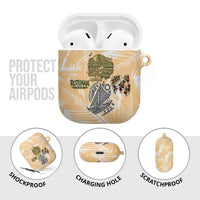 Rotuman Culture Island Pride AirPods Case Traditional Polynesian Tribal Pattern With Island Map TS04 - Polynesian Pride
