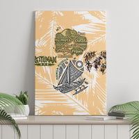 Rotuman Culture Island Pride Canvas Wall Art Traditional Polynesian Tribal Pattern With Island Map TS04 - Polynesian Pride