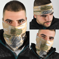 Rotuman Culture Island Pride Neck Gaiter Traditional Polynesian Tribal Pattern With Island Map TS04 - Polynesian Pride