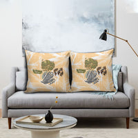 Rotuman Culture Island Pride Pillow Cover Traditional Polynesian Tribal Pattern With Island Map TS04 - Polynesian Pride