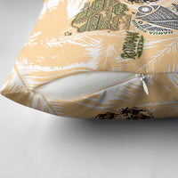 Rotuman Culture Island Pride Pillow Cover Traditional Polynesian Tribal Pattern With Island Map TS04 - Polynesian Pride
