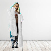 Floating Future Saving Tuvalu Hooded Blanket Ocean Blue Pacific Polynesian Cultural Art Marine Wildlife TS04 - Polynesian Pride