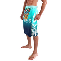 Floating Future Saving Tuvalu Lavalava Ocean Blue Pacific Polynesian Cultural Art Marine Wildlife TS04 - Polynesian Pride