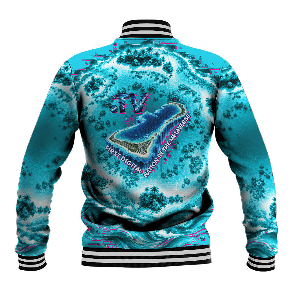 Tuvalu First Digital Nation In The Metaverse Baseball Jacket Polynesian Island Atoll Cyber Ocean TS04 - Polynesian Pride