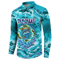 Tuvalu First Digital Nation In The Metaverse Button Sweatshirt Polynesian Island Atoll Cyber Ocean TS04 - Polynesian Pride