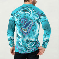 Tuvalu First Digital Nation In The Metaverse Button Sweatshirt Polynesian Island Atoll Cyber Ocean TS04 - Polynesian Pride