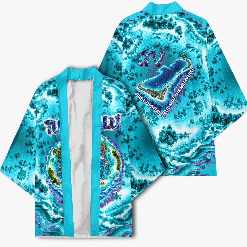 Tuvalu First Digital Nation In The Metaverse Kimono Polynesian Island Atoll Cyber Ocean TS04 - Polynesian Pride