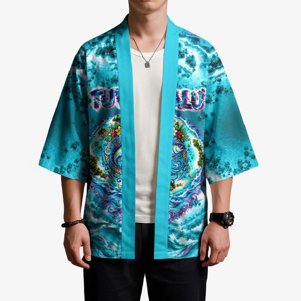 Tuvalu First Digital Nation In The Metaverse Kimono Polynesian Island Atoll Cyber Ocean TS04 - Polynesian Pride