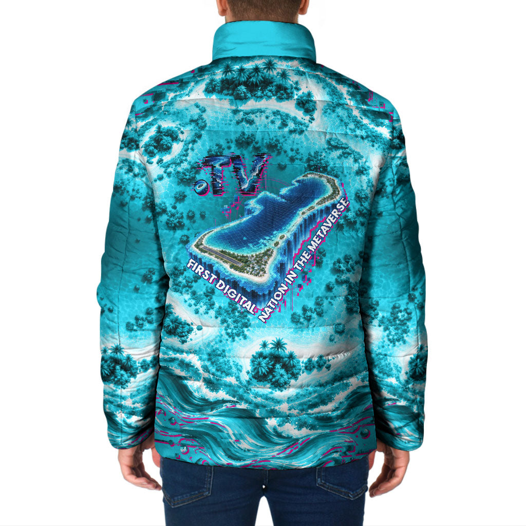 Tuvalu First Digital Nation In The Metaverse Padded Jacket Polynesian Island Atoll Cyber Ocean TS04 - Polynesian Pride