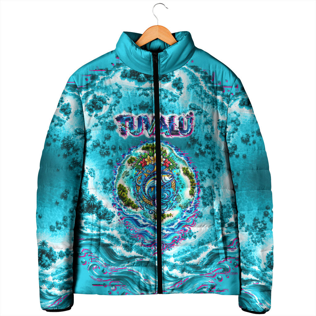Tuvalu First Digital Nation In The Metaverse Padded Jacket Polynesian Island Atoll Cyber Ocean TS04 - Polynesian Pride