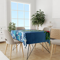 Guam Tropical Island Tablecloth Hibiscus Floral Ocean Waves TS04 - Polynesian Pride