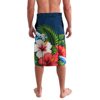 Guam Map Latte Stone Lavalava Hibiscus Floral Coastal Landscape TS04 - Polynesian Pride