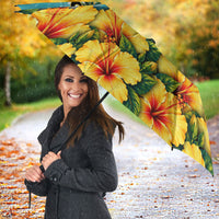 Personalized Hawaii 60th Birthday Eagle Umbrella Tropical Sunset Beach Hibiscus Ocean Wave