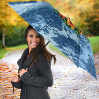 Personalized Hawaii 60th Birthday Sea Turtle Umbrella Tropical Ocean Wave Floral Surfboard