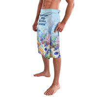 Fiji Taveuni Rainbow Reef Lavalava Scuba Diver Vibrant Undersea Coral Garden Watercolor