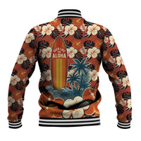 Hawaii 50th Birthday Baseball Jacket Vintage 1976 Limited Edition Floral Surfboard Aloha Vibes TS04 - Polynesian Pride
