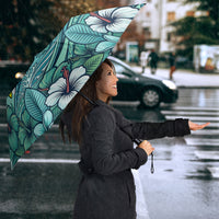 Palau Official Seal Flag Umbrella Tribal Pattern Ocean Marine Life Tropical Hibiscus TS04 - Polynesian Pride