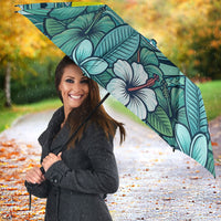 Palau Official Seal Flag Umbrella Tribal Pattern Ocean Marine Life Tropical Hibiscus TS04 - Polynesian Pride