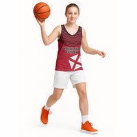 Wallis And Futuna Basketball Jersey Polynesian Tattoo Flag Map