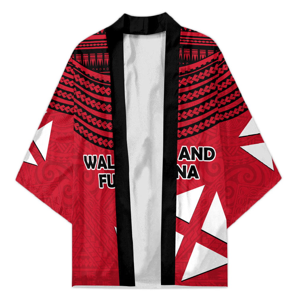 Wallis And Futuna Kimono Polynesian Tattoo Flag Map