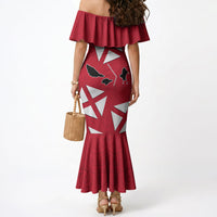 Wallis And Futuna Mermaid Dress Polynesian Tattoo Flag Map