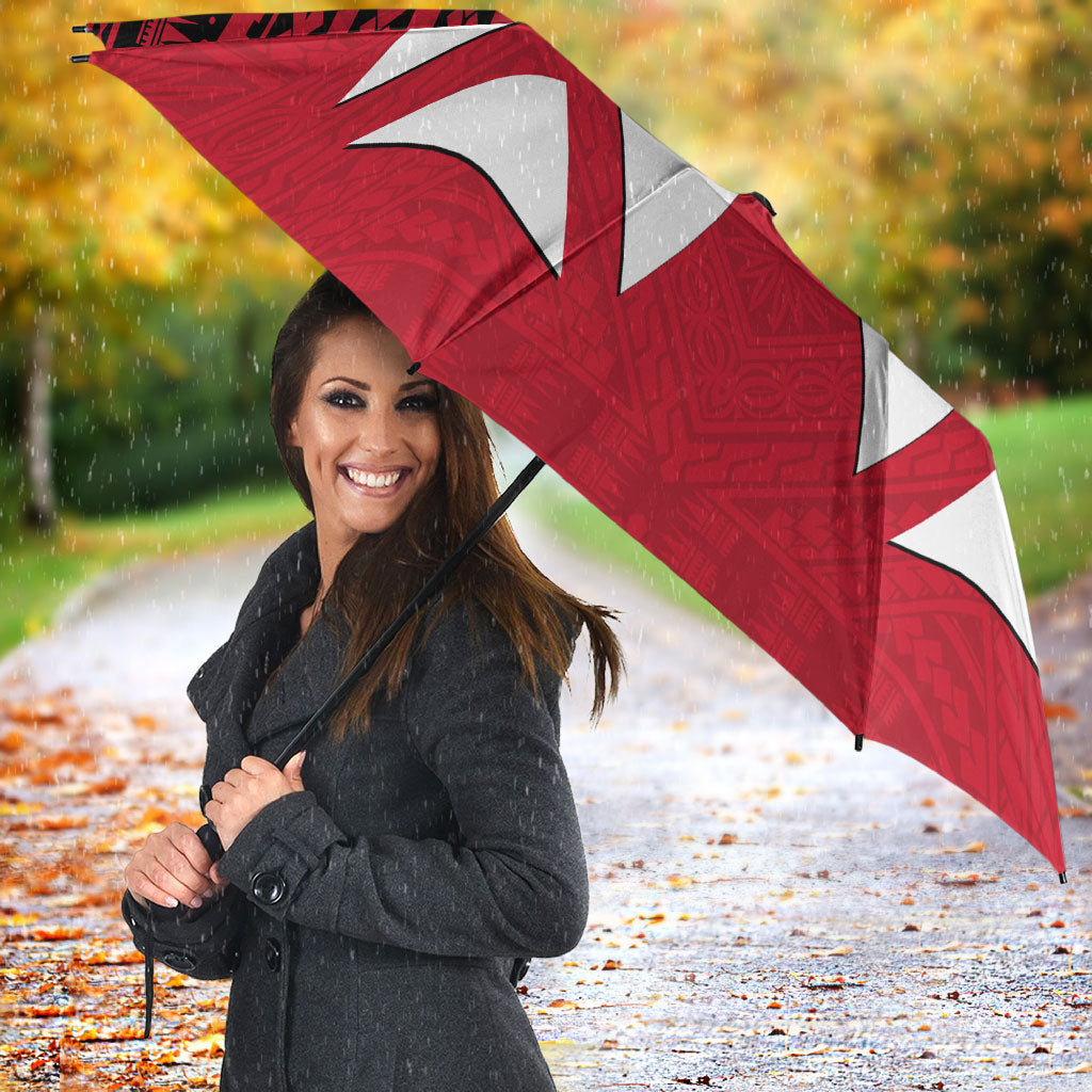 Wallis And Futuna Umbrella Polynesian Tattoo Flag Map