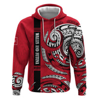 Wallis And Futuna Hoodie Tribal Polynesian Tattoo Flag Motif