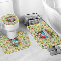 Hawaiian Piko Threads Of Paradise Aloha Bathroom Set Tropical Hibiscus Plumeria