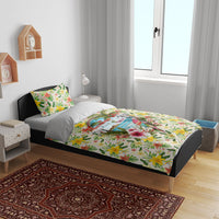 Hawaiian Piko Threads Of Paradise Aloha Bedding Set Tropical Hibiscus Plumeria